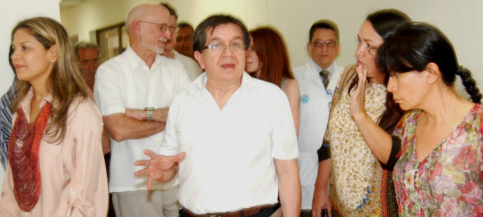 Viceministro Fernando Ruiz en el San Juan de Dios