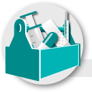  imagen de una caja de herramientas